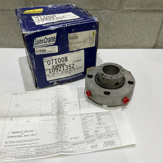 JOHN CRANE INC HSP-1011902-1 TYPE 8B1 COMPLETE SEAL 2 3/4 IN 316 SSTL 678