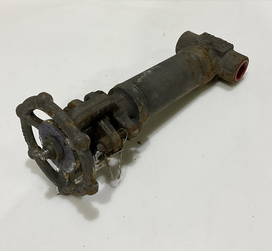 BONNEY FORGE A105 GATE VALVE DN15-1/2 IN 800 LB 678