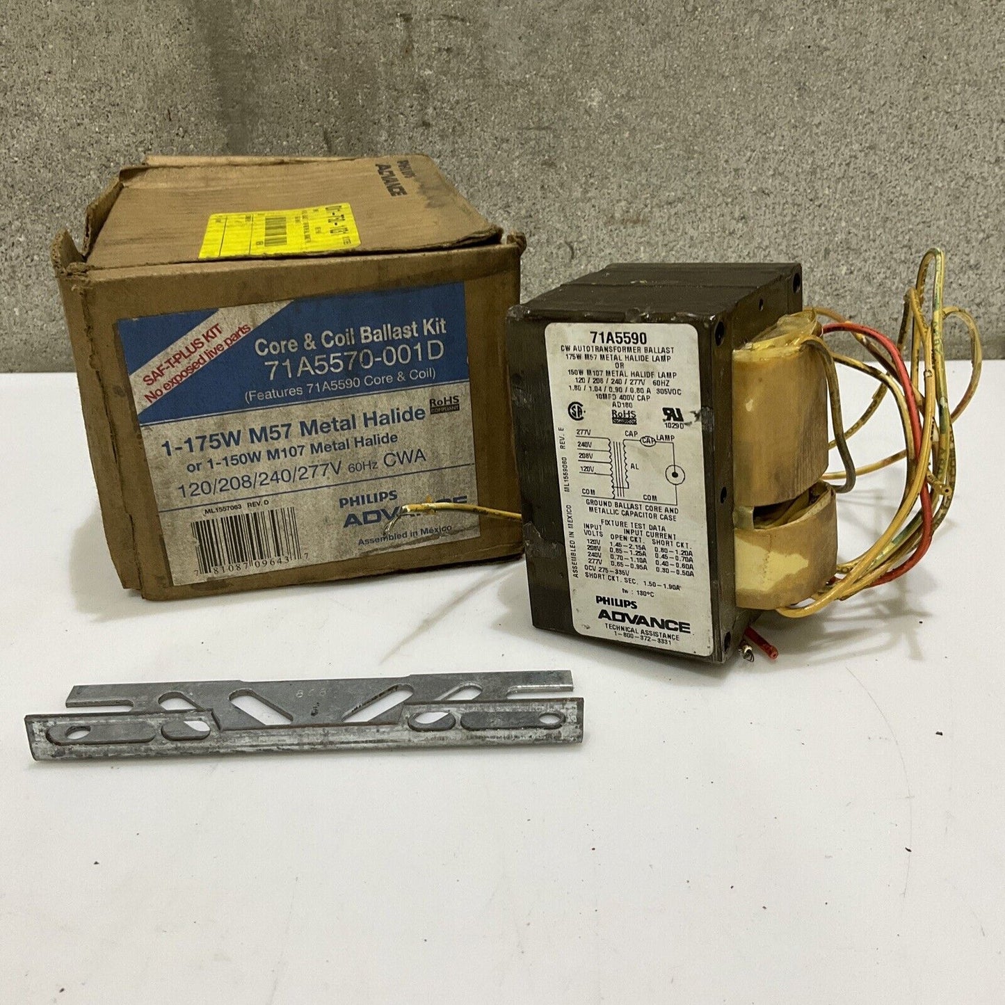 PHILIPS 71A5570-001D CORE & COIL BALLAST KIT 678