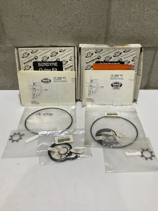 SUNDYNE RKORP802UC24DB1 O-RING KIT 678 LOT OF 2