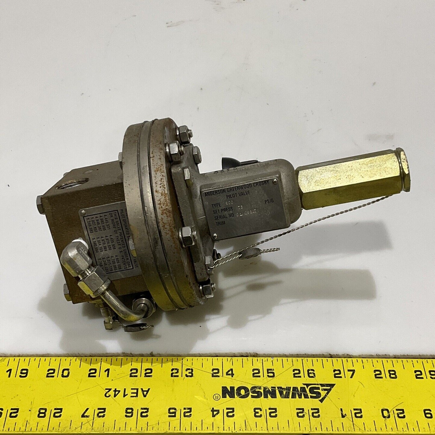 ANDERSON GREENWOOD CROSBY TYPE 900 PILOT VALVE 678