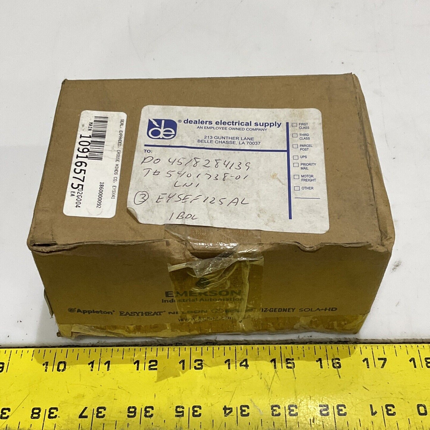 CROUSE HINDS EYSEF125AL EYSX41 EXPANDED SEAL FITTINGS 678