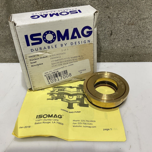 ISOMAG PI0005612 1375MP2375 V7 UL NARROW MAGNUM P SERIES SEAL EC27 678