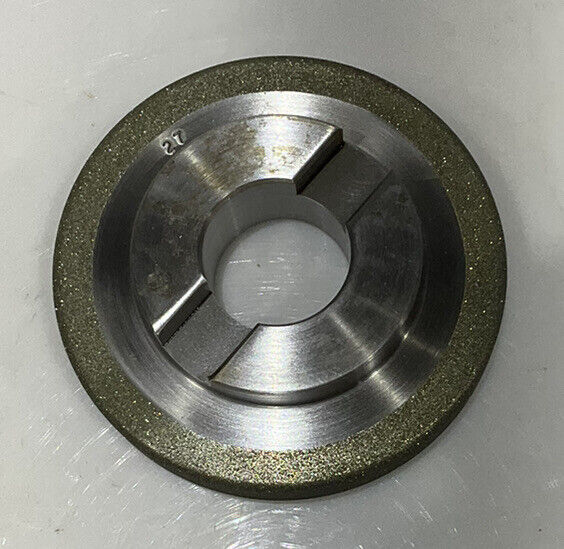 CONTINENTAL DIAMOND TOOL 229400-2 4" DIAMETER 120/140 GRIT GRINDING WHEEL