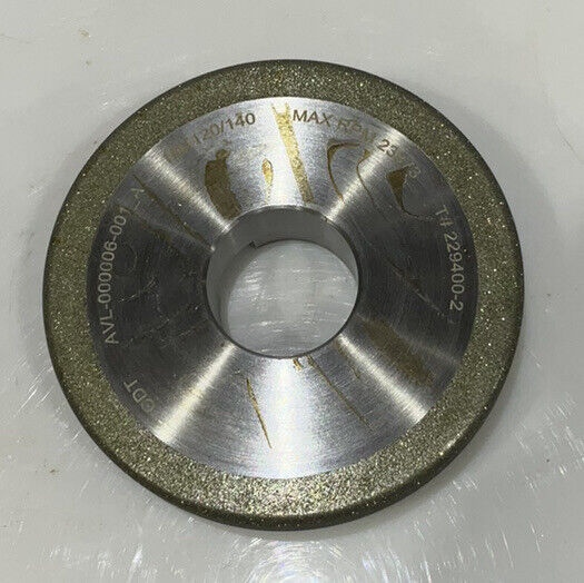 CONTINENTAL DIAMOND TOOL 229400-2 4" DIAMETER 120/140 GRIT GRINDING WHEEL