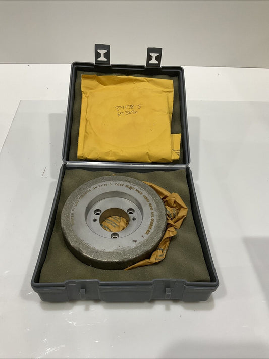 NORTON PT3090 60X80 GRIT 5.798" DIAMETER X 1.654" BORE X 1.425" GRINDING WHEEL