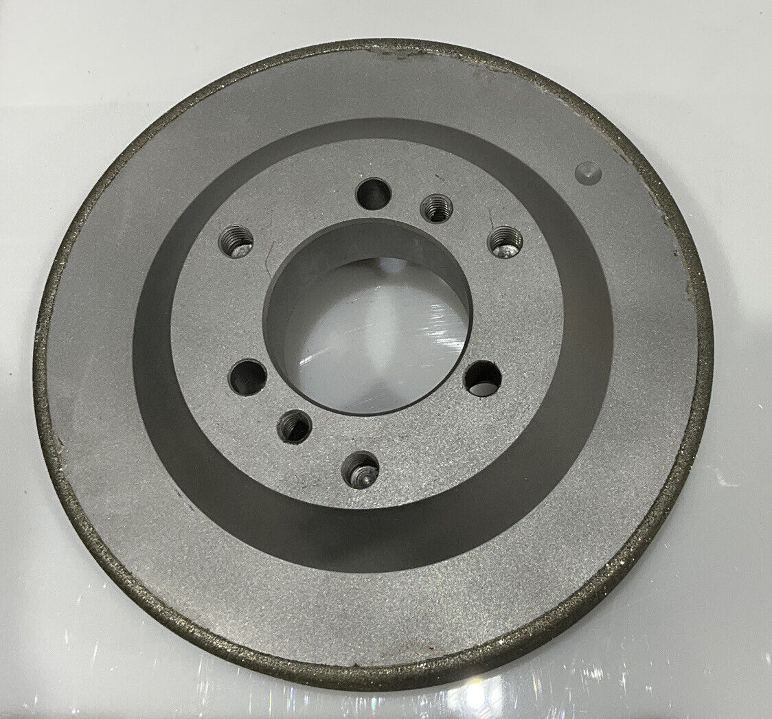 NORTON PT3090 5.795" DIA X 1.653 BORE D252 60/80 GRIT DIAMOND GRINDING WHEEL 678