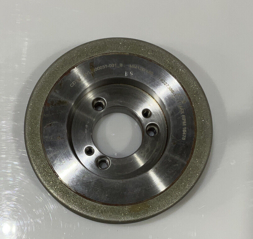 CONTINENTAL DIAMOND TOOL 227386-1 GRINDING WHEEL  5.79" OD 120/140 GRIT