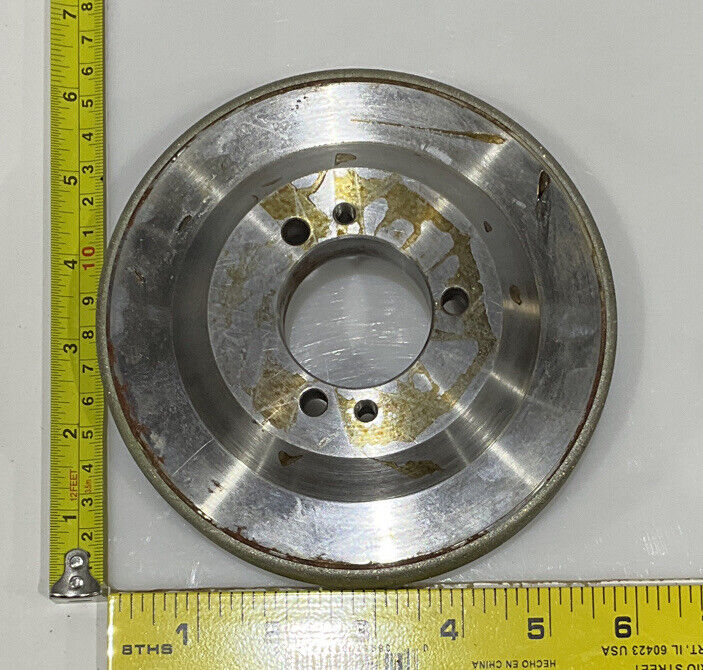 CONTINENTAL DIAMOND TOOL 227386-1 GRINDING WHEEL  5.79" OD 120/140 GRIT