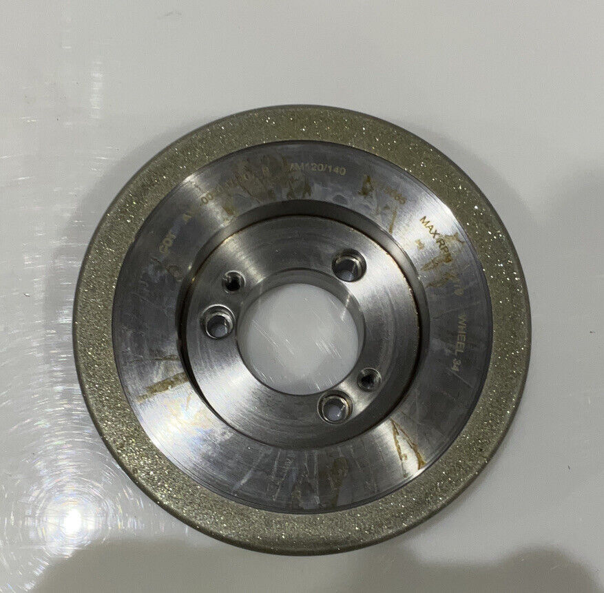 CONTINENTAL DIAMOND TOOL 215065 GRINDING WHEEL  5.79" OD 120/140 GRIT