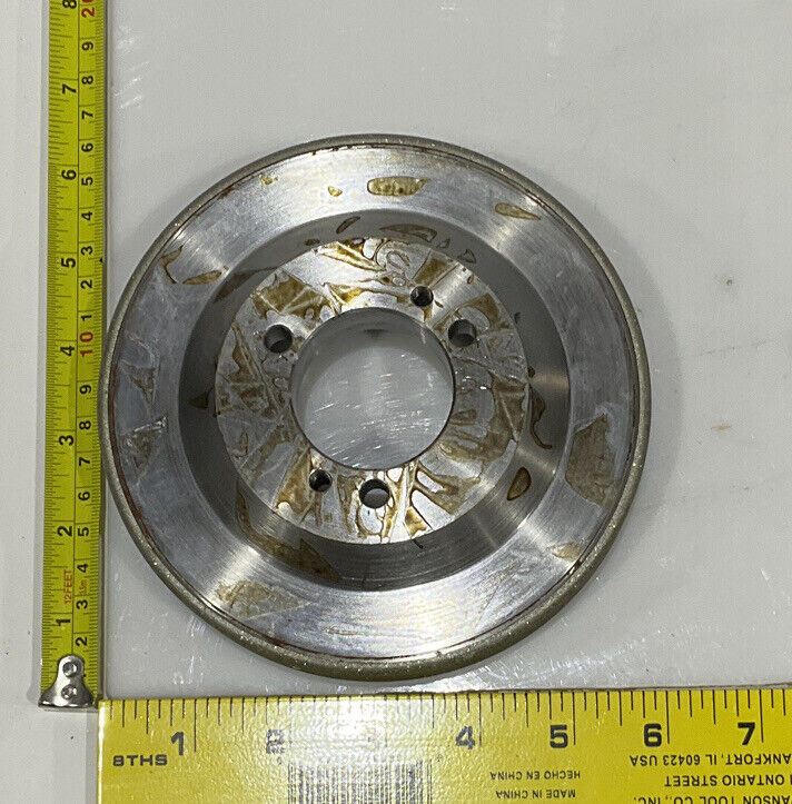 CONTINENTAL DIAMOND TOOL 215065 GRINDING WHEEL  5.79" OD 120/140 GRIT