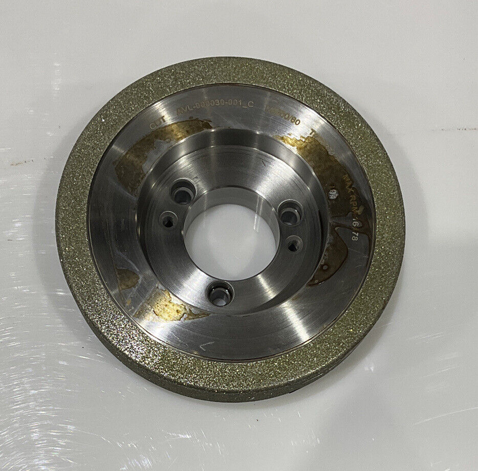 CONTINENTAL DIAMOND TOOL 233712 GRINDING WHEEL  5.79" OD 60/80 GRIT