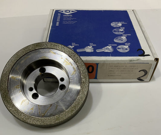 CONTINENTAL DIAMOND TOOL 233712 GRINDING WHEEL 5.79" OD 60/80 GRIT