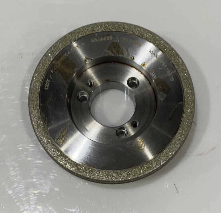 CONTINENTAL DIAMOND TOOL 231969 GRINDING WHEEL 5.79" OD  60/80 GRIT