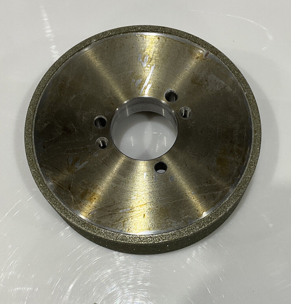 CONTINENTAL DIAMOND TOOL 196211 5.795" DIAMETER 60/80 GRIT GRINDING WHEEL 678