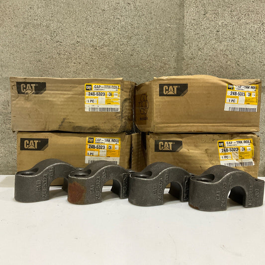 CAT 238-5323  CAP-TRK TRACK ROLLER END COLLAR 107 LOT OF 4            1111111111