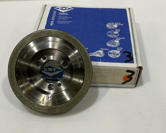 CONTINENTAL DIAMOND TOOL 227386-1 120/140 GRIT 5.795” DIAMETER GRINDING WHEEL