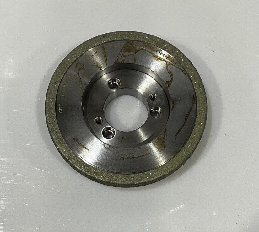 CONTINENTAL DIAMOND TOOL 218860 120/14 0 GRIT 5.795” DIAMETER GRINDING WHEEL
