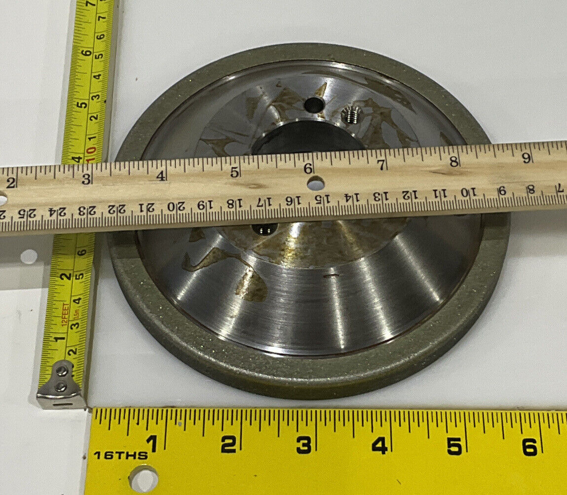 CONTINENTAL DIAMOND TOOL 218860 120/14 0 GRIT 5.795” DIAMETER GRINDING WHEEL