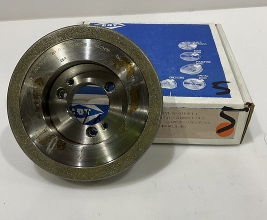 CONTINENTAL DIAMOND TOOL 230406 120/140 GRIT 5.795” DIAMETER GRINDING WHEEL