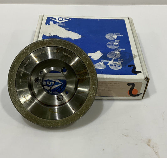 CONTINENTAL DIAMOND TOOL 230406 120/140 GRIT 5.795” DIAMETER GRINDING WHEEL