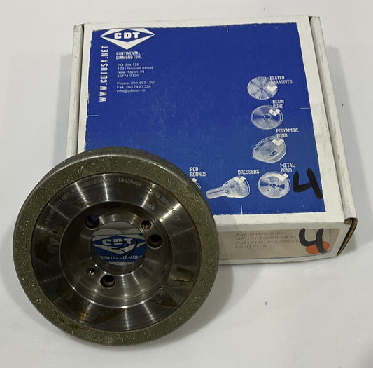 CONTINENTAL DIAMOND TOOL 230406 120/140 GRIT 5.795” DIAMETER GRINDING WHEEL