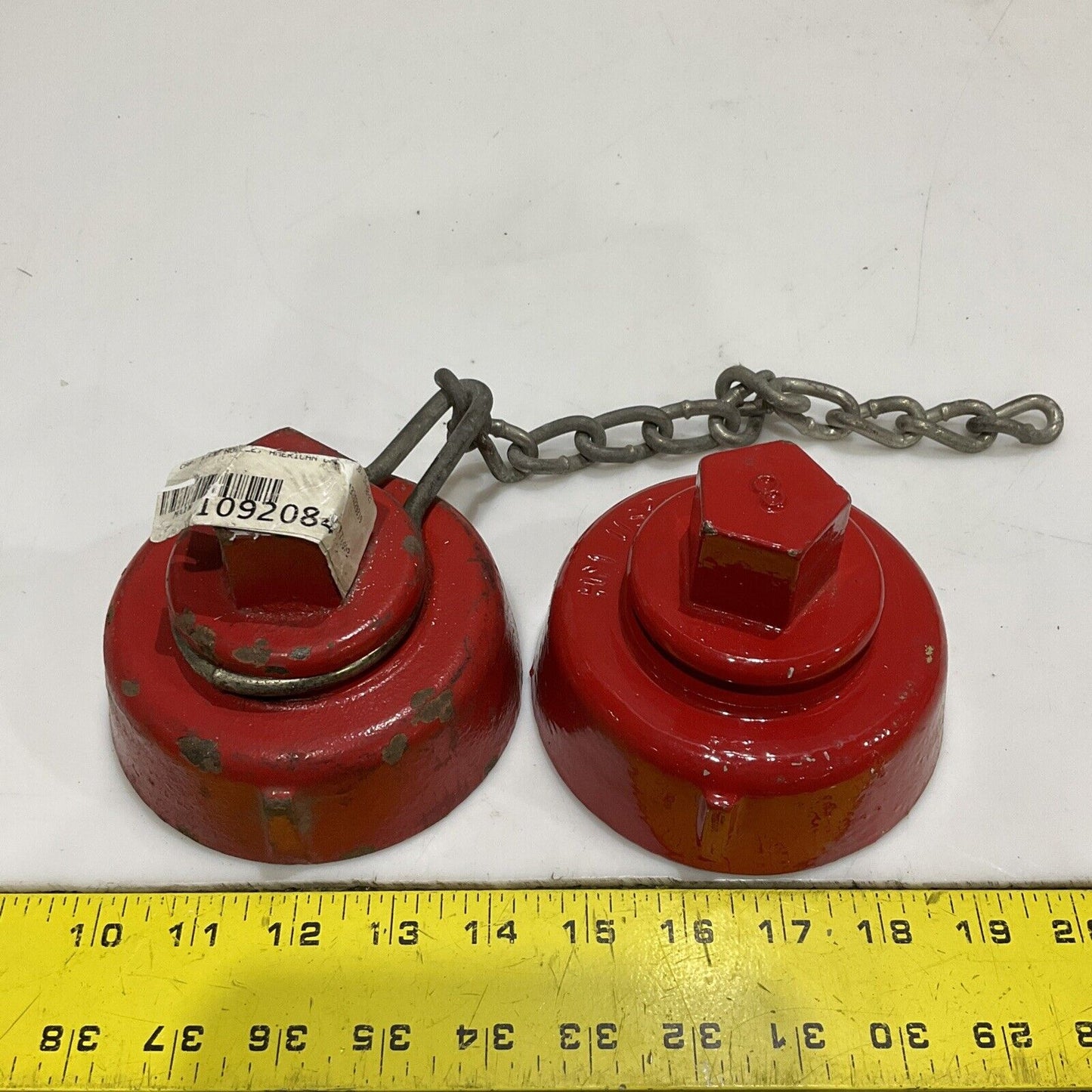 AMERICAN DARLING 54-62-21 HOSE NOZZLE CAP 678 LOT OF 2