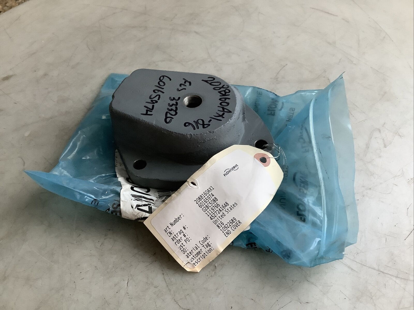 FLOWSERVE 208B160AX1-816 END COVER 678