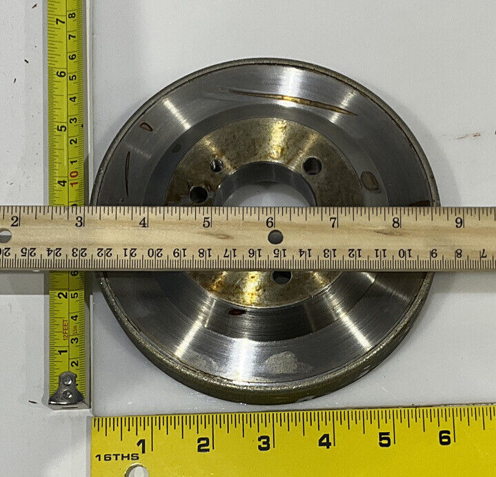 CONTINENTAL DIAMOND TOOL 230406 120/140 GRIT 5.795” DIAMETER GRINDING WHEEL 1"