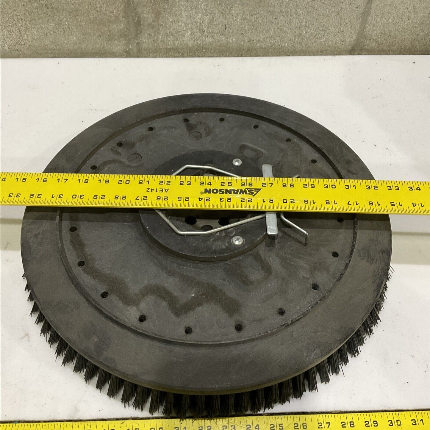 BORTEK 1800GN NYLO-GRIT ROTARY BRUSH 18 IN WITH 4108 CLUTCH PLATE MTD