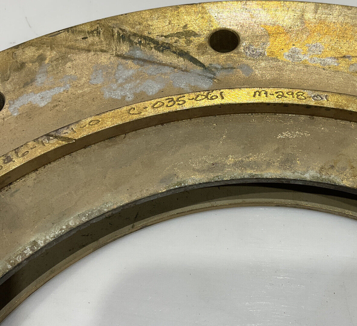 TURBOCARE 009546-14-1-0 C-035-061 M-298-01 STK MO 7832200561 GASKET BRASS 678