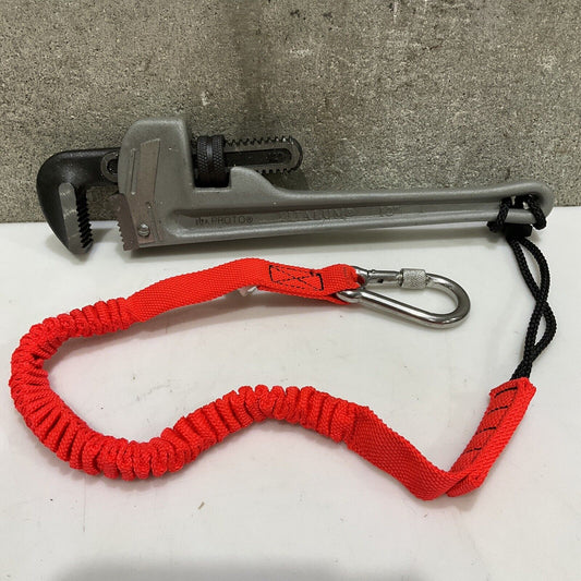 PROTO 812A TITALUM WRENCH 12 IN JLAN15LBSSRP ELASTIC LANYARD SCREW CARABINER 107