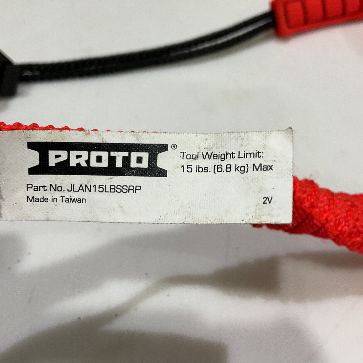 PROTO 812A TITALUM WRENCH 12 IN JLAN15LBSSRP ELASTIC LANYARD SCREW CARABINER 107
