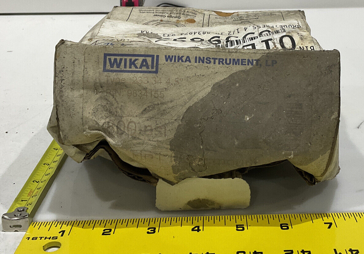 WIKA TYPE 23X.34 XSEL PROCESS PRESSURE GAUGE 0-800 PSI