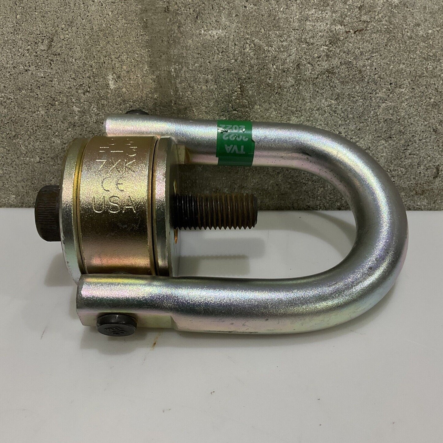 CROSBY CG F-3 7XK CE SWIVEL HOIST RING TORQUE 100 FT-LBS WLL 7000 LBS 107