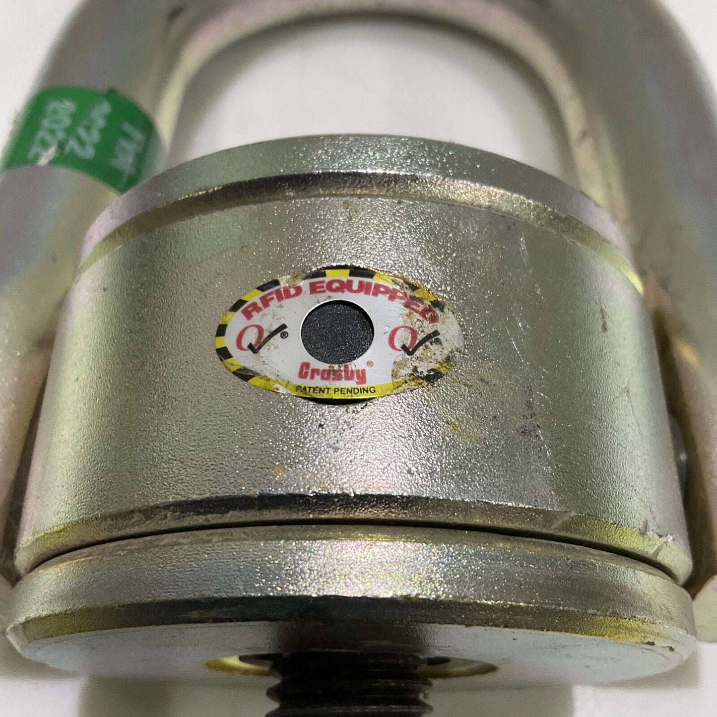 CROSBY CG F-3 7XK CE SWIVEL HOIST RING TORQUE 100 FT-LBS WLL 7000 LBS 107