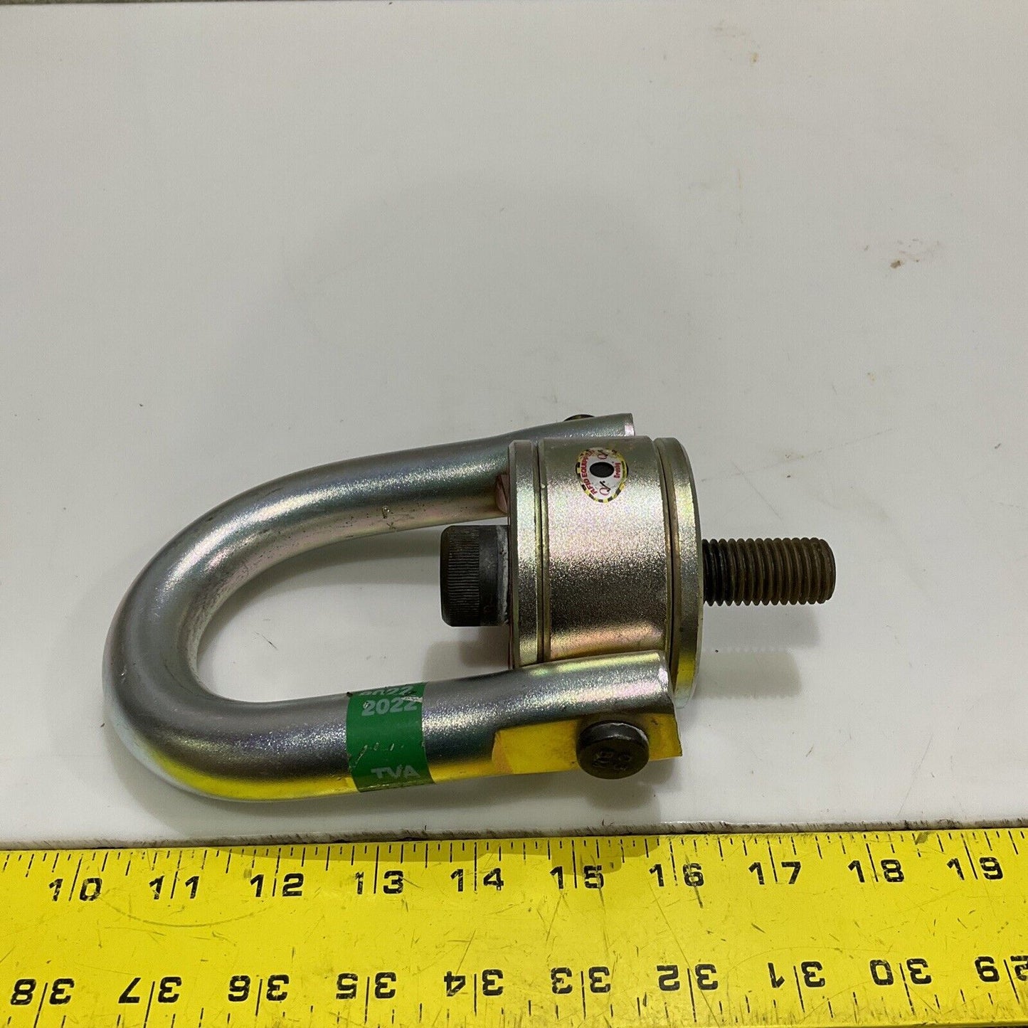 CROSBY CG F-3 7XK CE SWIVEL HOIST RING TORQUE 100 FT-LBS WLL 7000 LBS 107