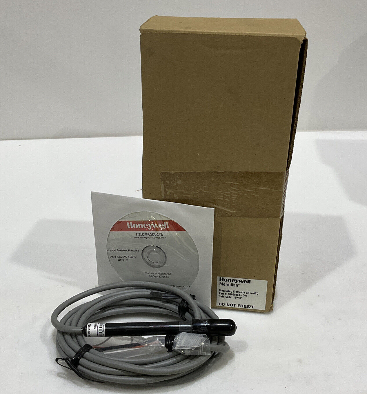 HONEYWELL 31050381-501 MEREDIAN MEASURING ELECTRODE 002-00267 ...