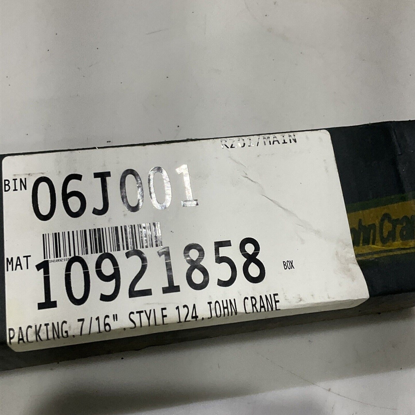 JOHN CRANE RITE PAK  0437SP359 124 P359 MECHANICAL PACKING SIZE 375 18 FT 678