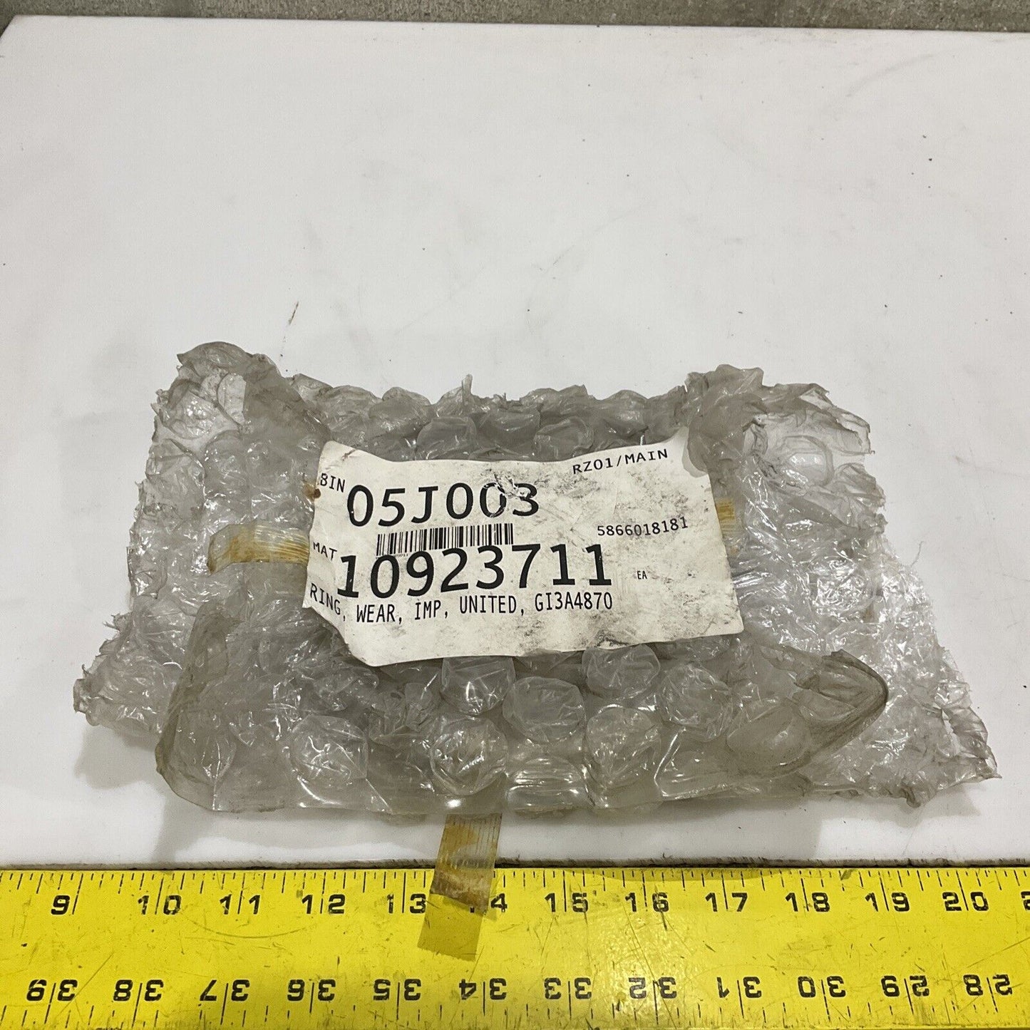 UNITED PUMP GI3A4870 IMPELLER WEAR RING 678
