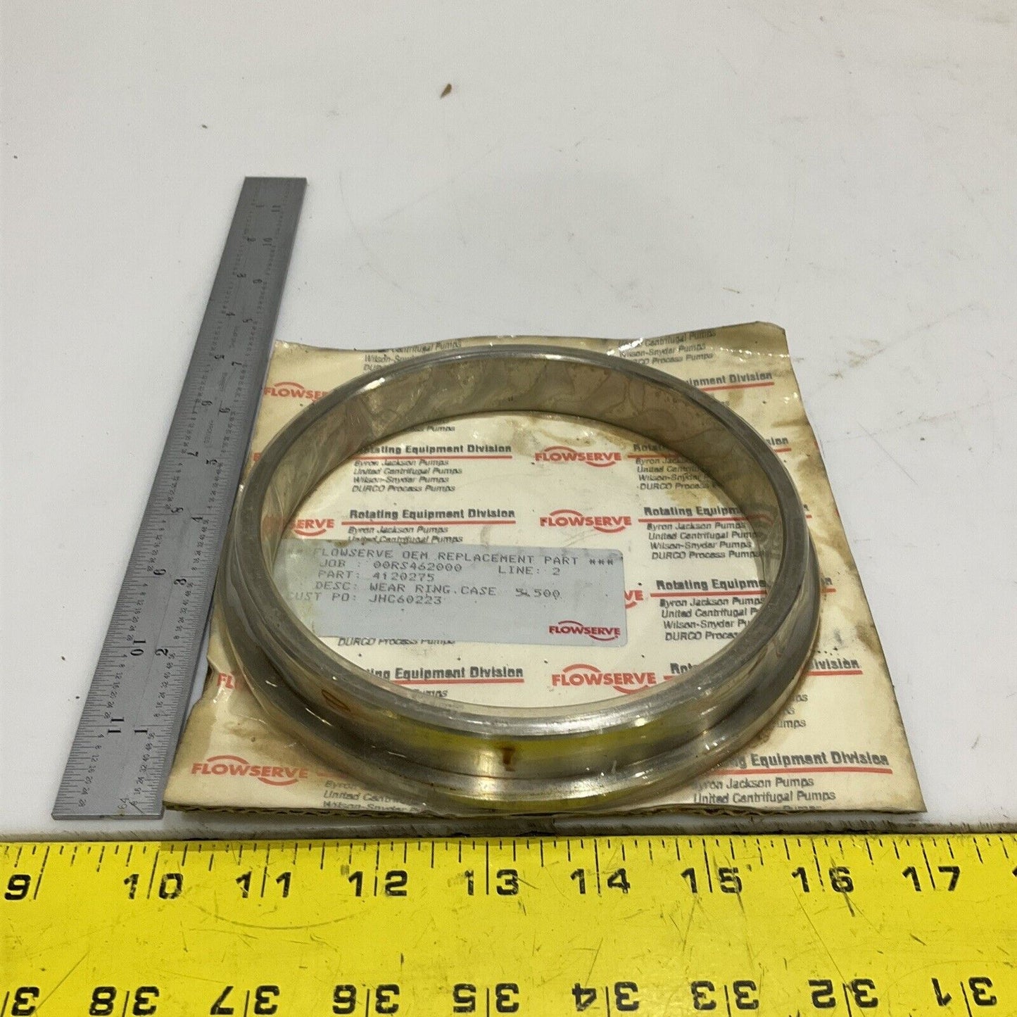 FLOWSERVE 4120275 CASE WRAR RING 678