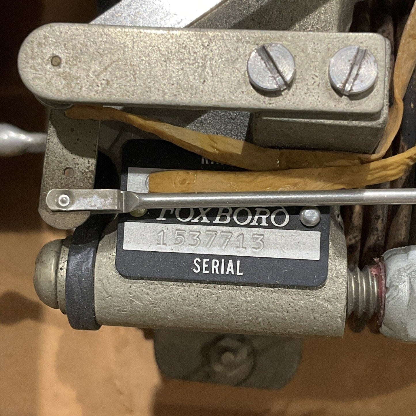 FOXBORO 66N-14884 1537713 555 BR. BELLOWS UC12 0-100 MM HG. ABS.