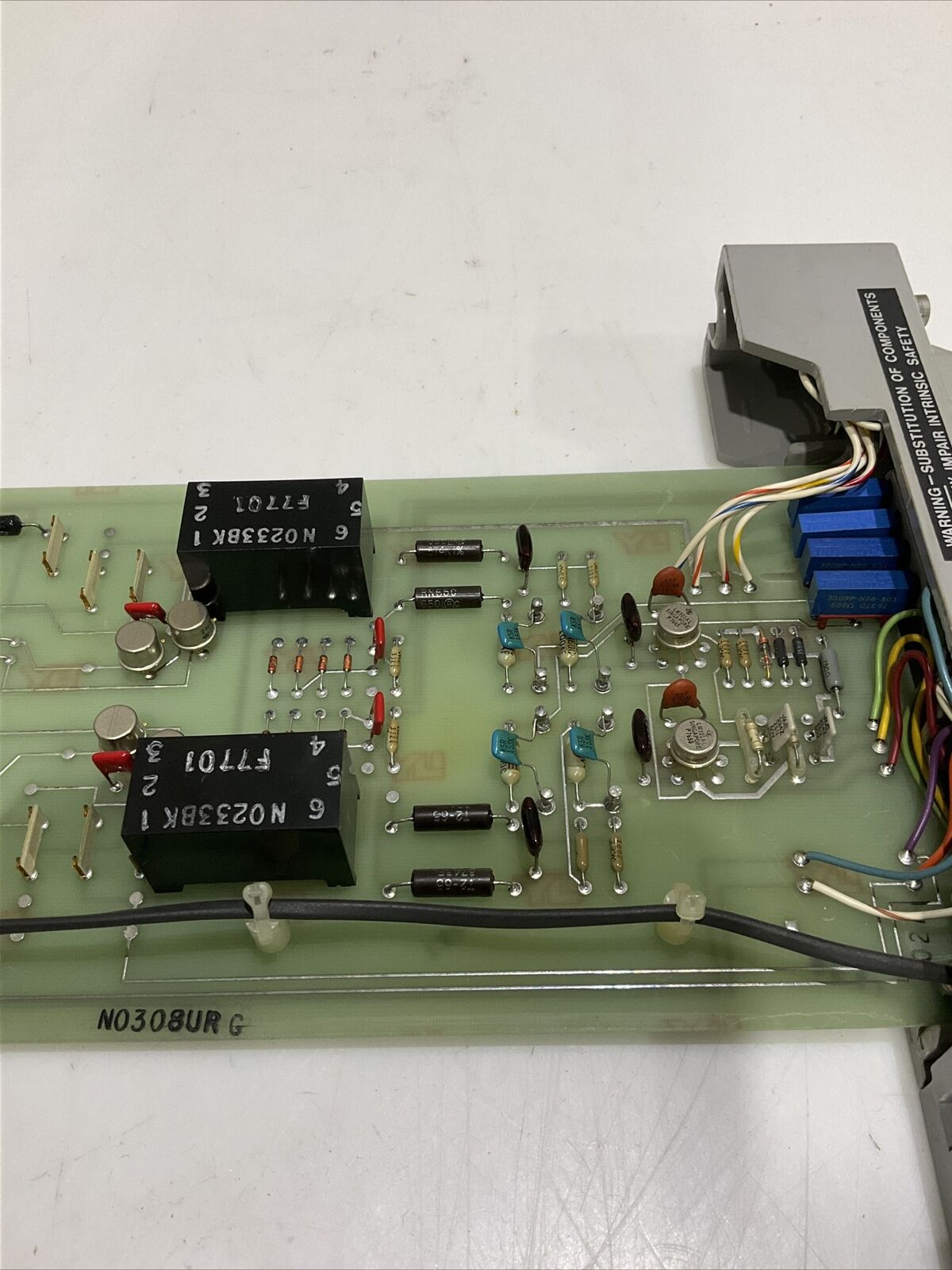 FOXBORO 2AI-I2V-FGB VOLTAGE CURRENT CONVERTER MODULE 555