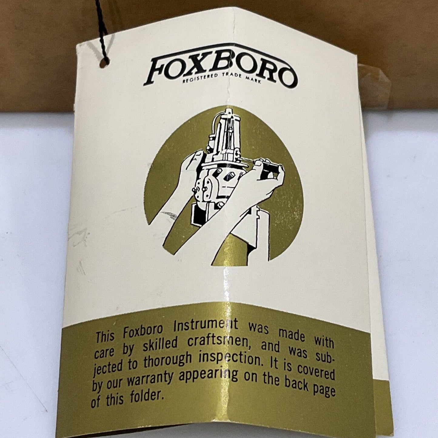 FOXBORO 66N-14884 1537713 555 BR. BELLOWS UC12 0-100 MM HG. ABS.