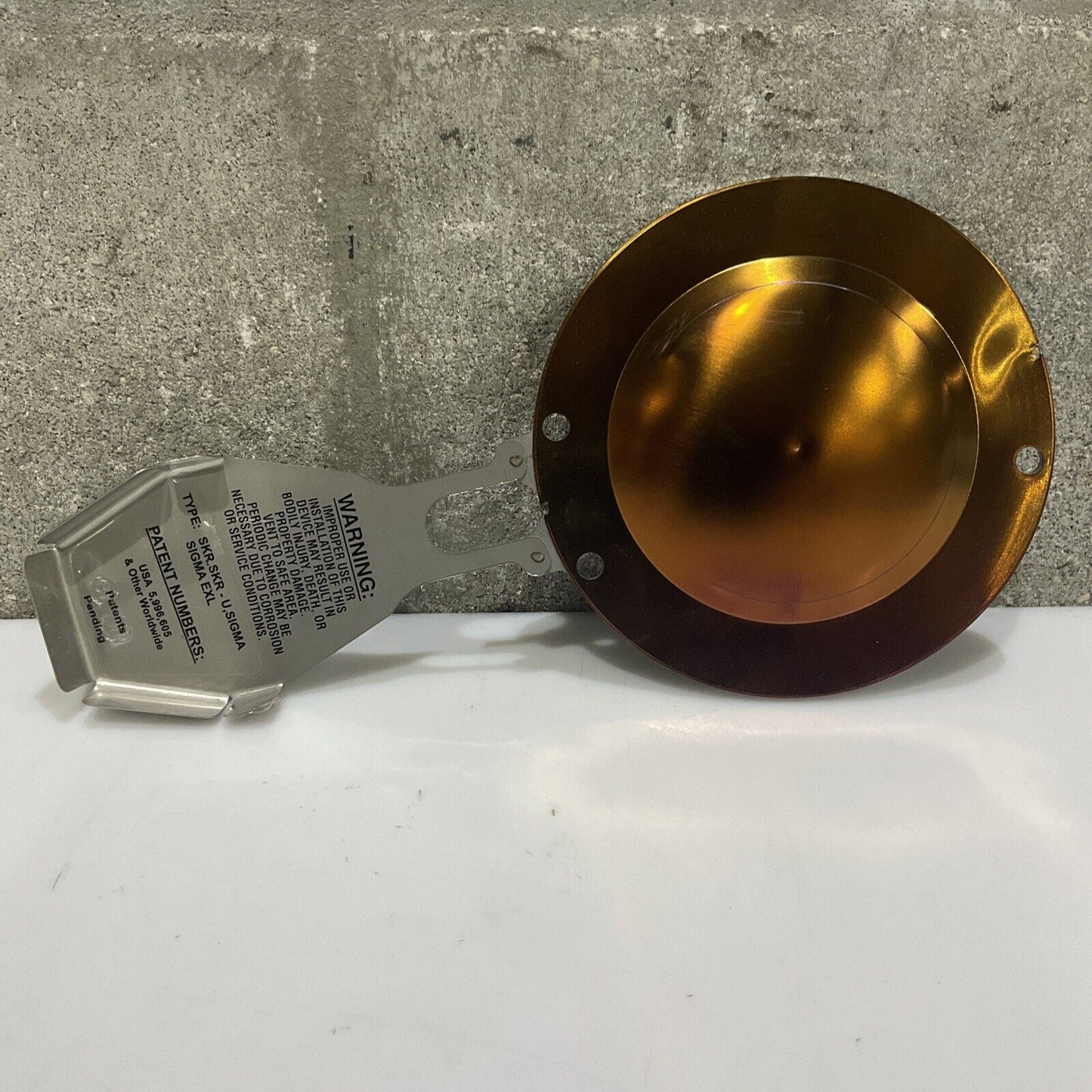 BS&B 10281767 A500266-1 REVERSE BUCKLING RUPTURE DISK 3 IN LPS 14.5 PSIG 555