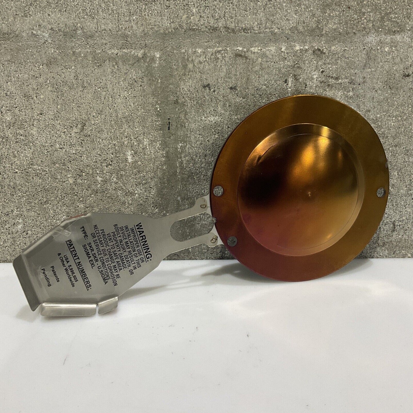 BS&B 10281767 A500266-1 REVERSE BUCKLING RUPTURE DISK 3 IN LPS 14.5 PSIG 555