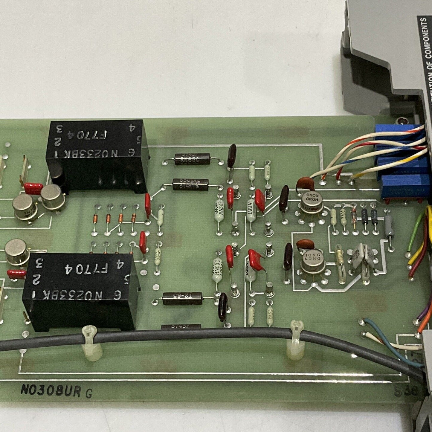 FOXBORO 2AI-I2V-FGB VOLTAGE CURRENT CONVERTER MODULE 555