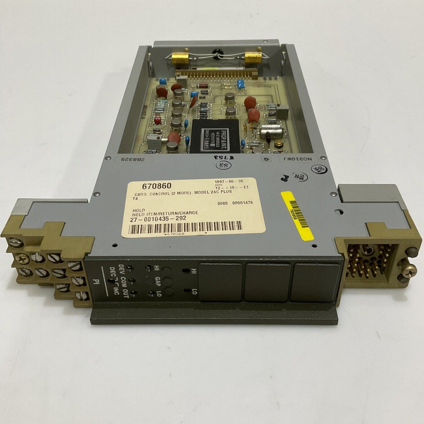FOXBORO 2AX+T4 CONTROL MODULE 555