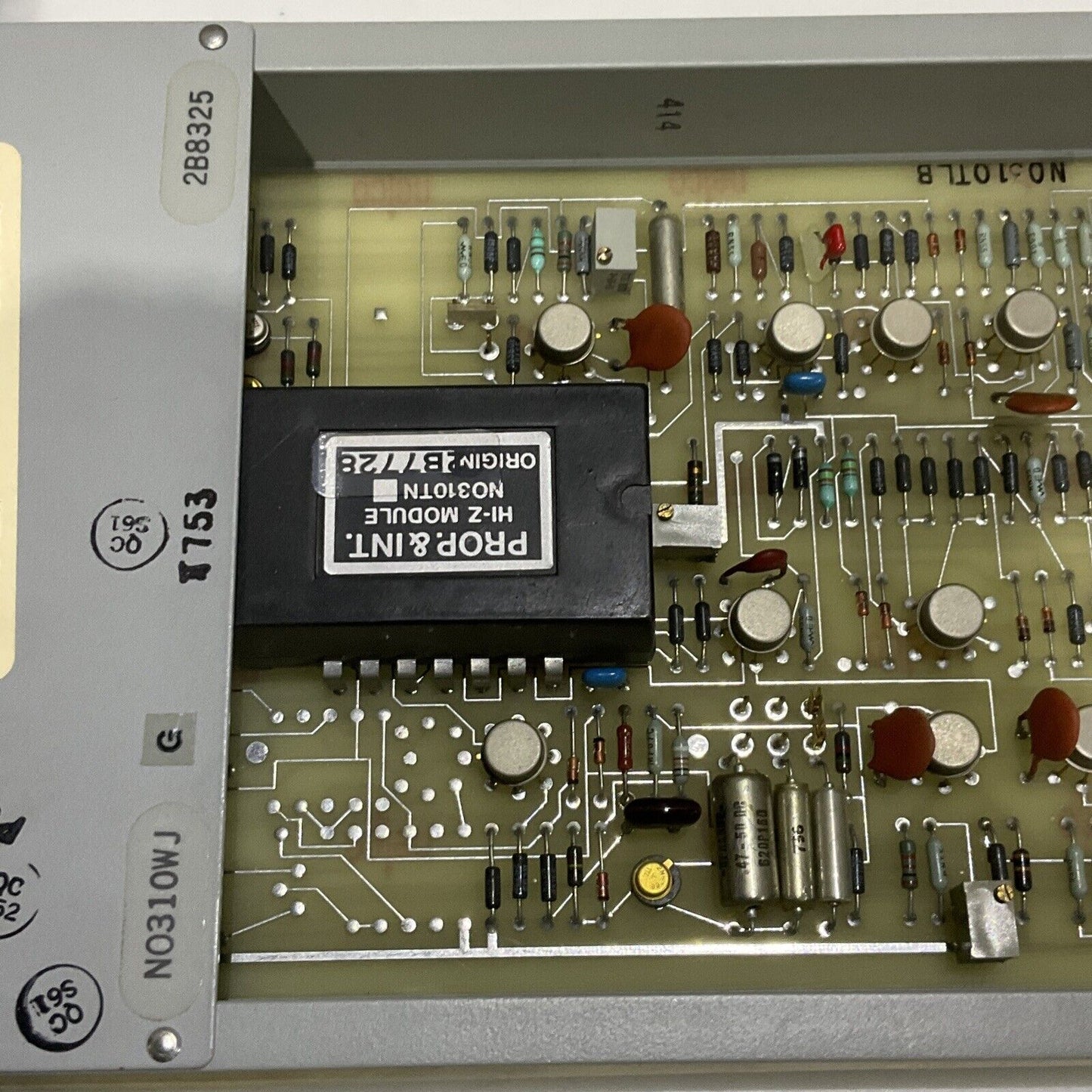 FOXBORO 2AX+T4 CONTROL MODULE 555