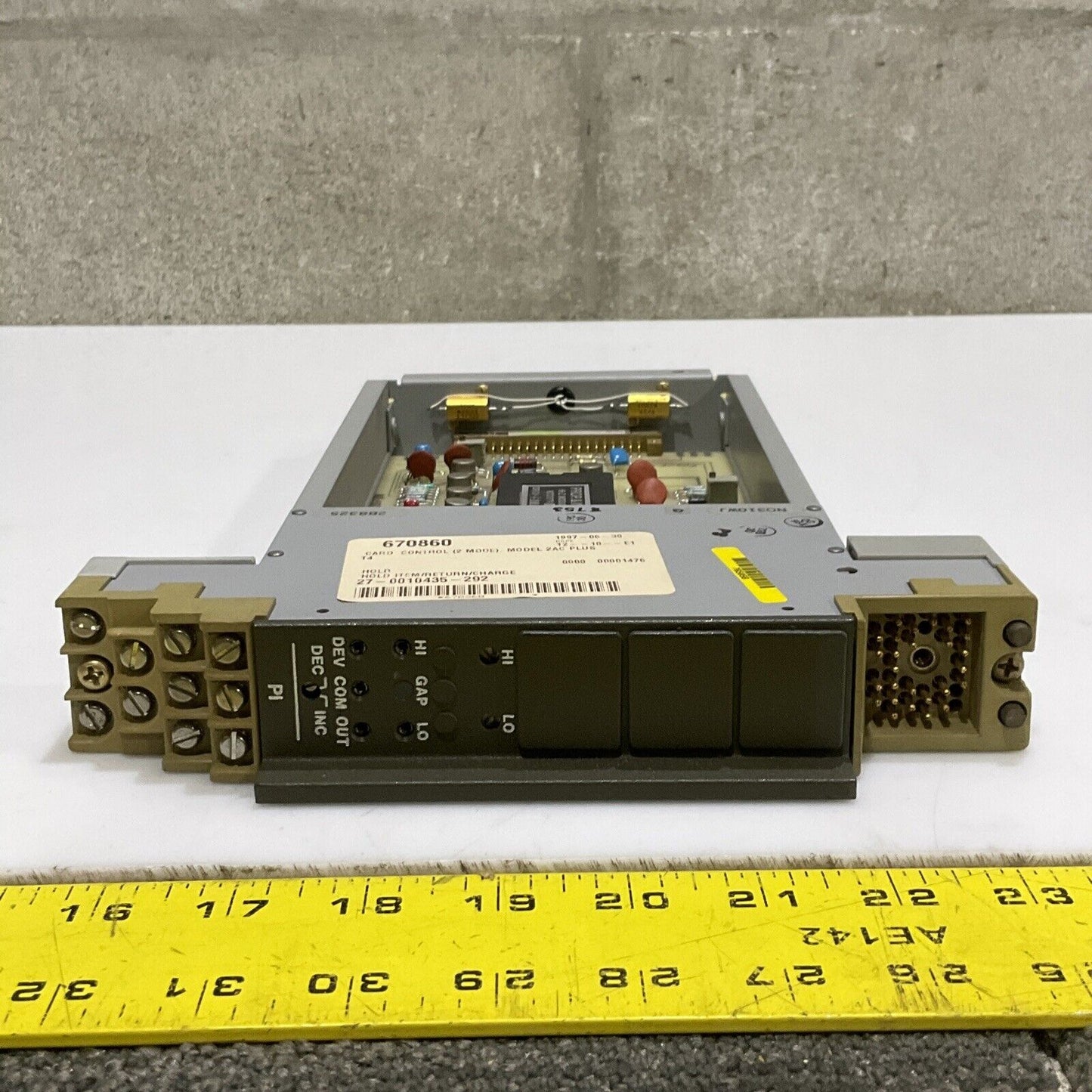 FOXBORO 2AX+T4 CONTROL MODULE 555